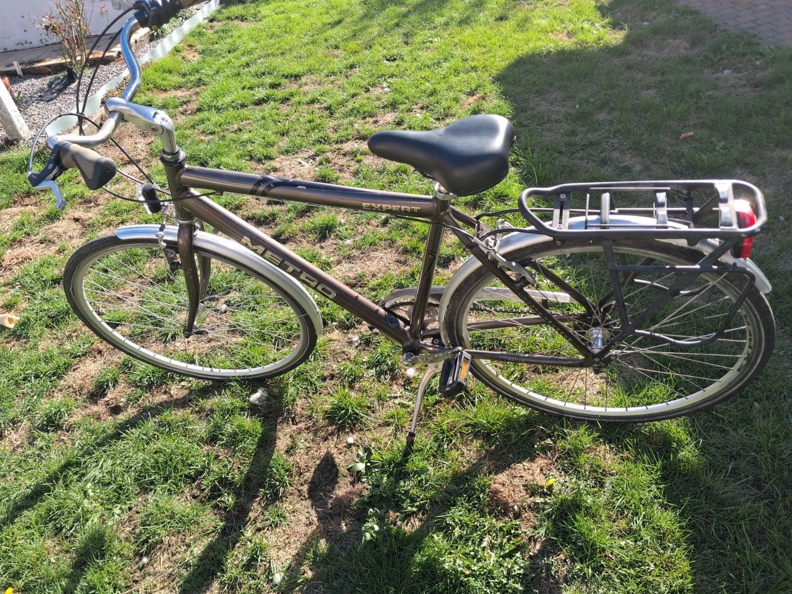 heren fiets 28 inch, Ophalen, Gebruikt, Overige merken, Versnellingen