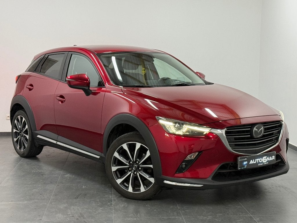 Mazda CX-3 1.8d Euro6d - Navi - Camera - 1erMain - Carnet, Achat, Euro 6, Entreprise, Noir