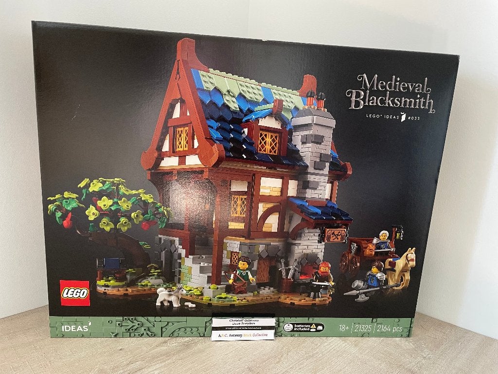 Lego Ideas - 231325 - Medieval Blacksmith, Ophalen, Lego, Nieuw, Ideas