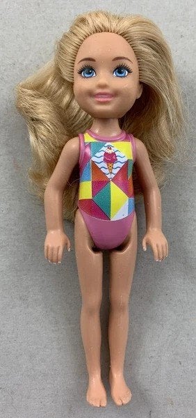 Barbie Dolphin Magic Chelsea Kelly pop FCJ28 2016, Kinderen en Baby's, Speelgoed | Poppen, Verzenden, Zo goed als nieuw, Barbie