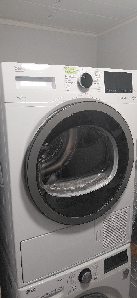 Warmtepomp Droogkast beko, Elektronische apparatuur, Ophalen, Gebruikt, 8 tot 10 kg, 90 tot 95 cm