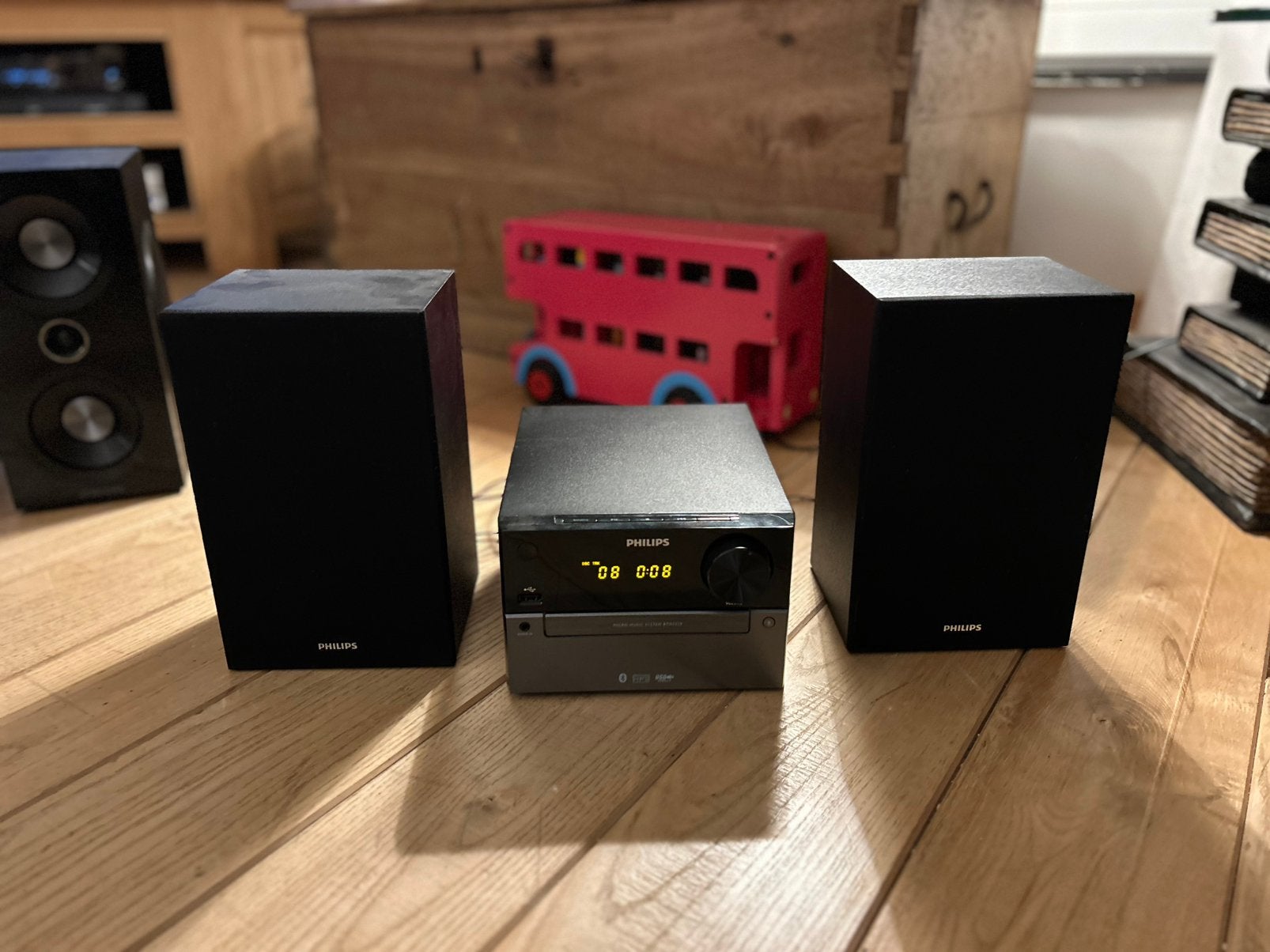 Mini-hifi-systeem, Audio, Tv en Foto, Bluetooth, Ophalen, Zo goed als nieuw, Philips