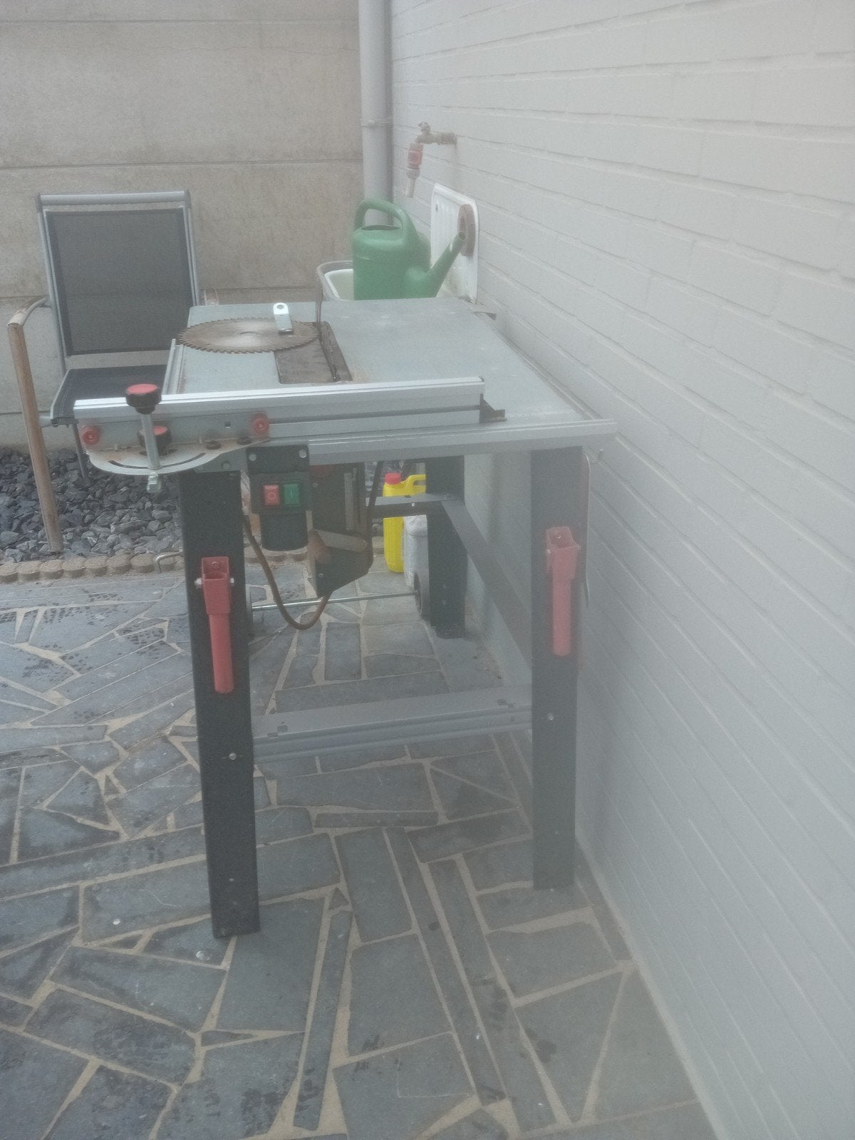 tafelzaag metabo, Bricolage & Construction, Échafaudages, Enlèvement, Comme neuf, Autres types