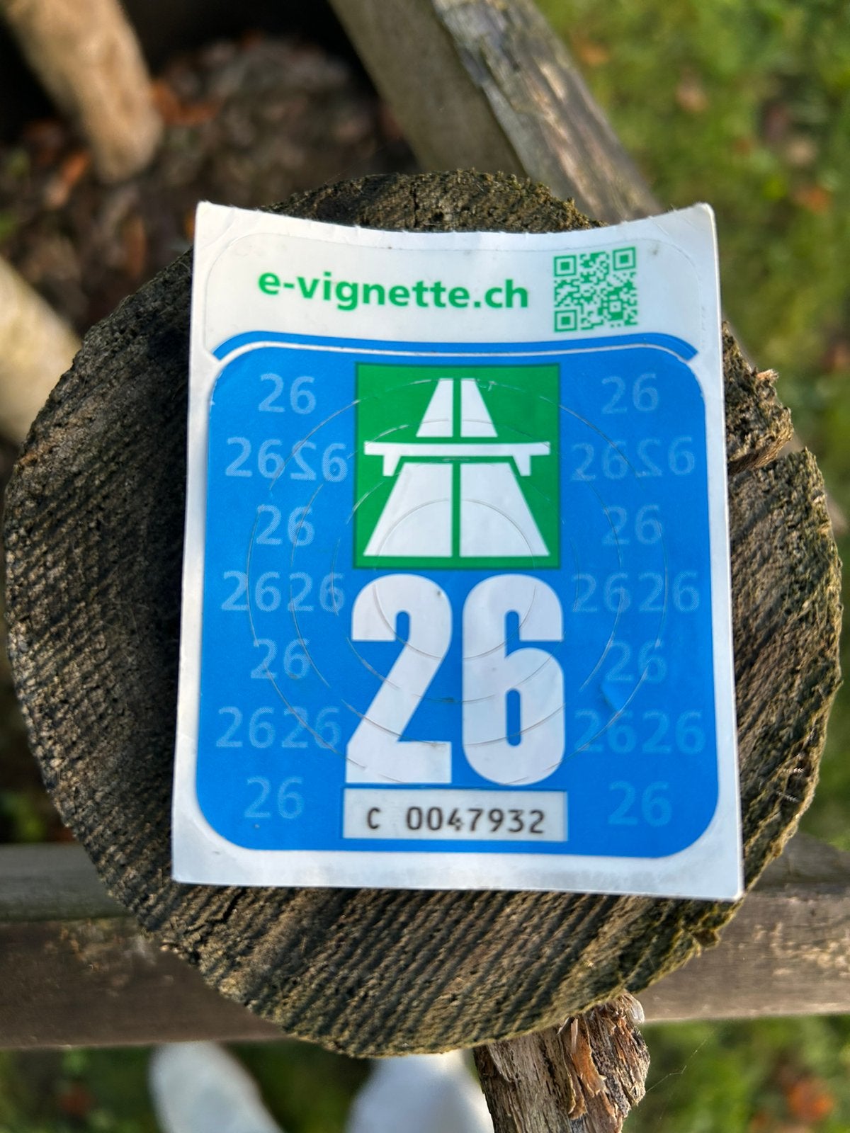 Wegenvignet Zwitserland