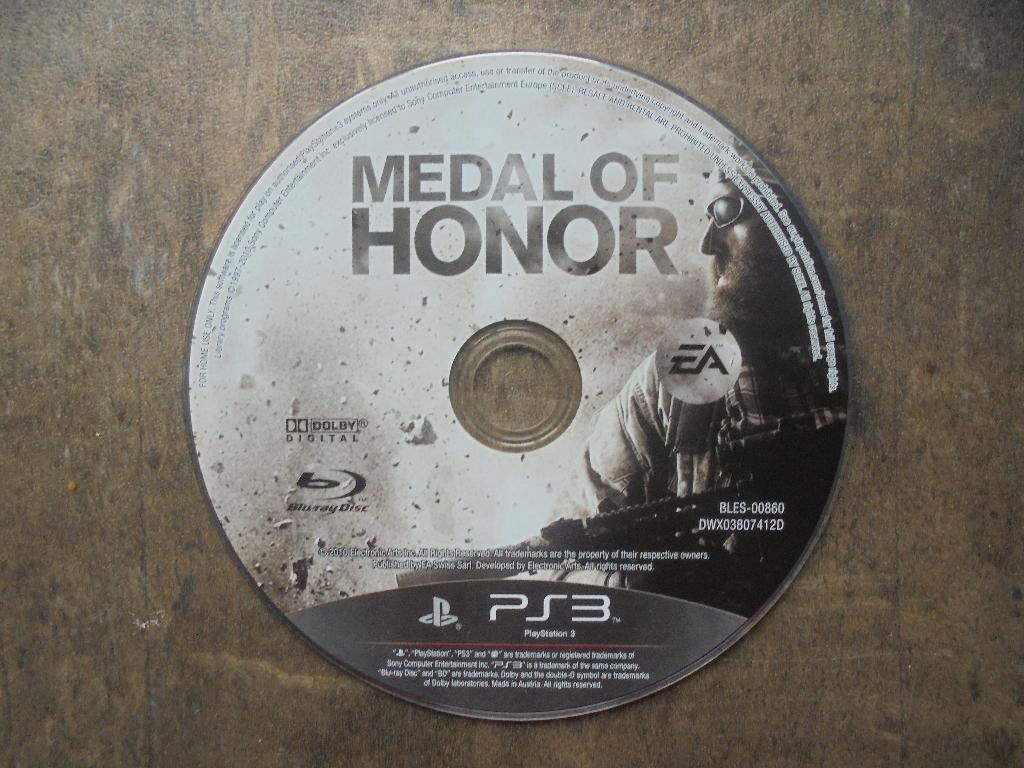 Medal Of Honor voor PS3 (zie foto's), Games en Spelcomputers, Games | Sony PlayStation 3, Gebruikt, Vanaf 18 jaar, Shooter, 1 speler