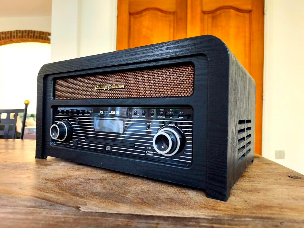 MUSE: Vinile + Radio + USB + Cd player + Bluetooth , retro., Enlèvement