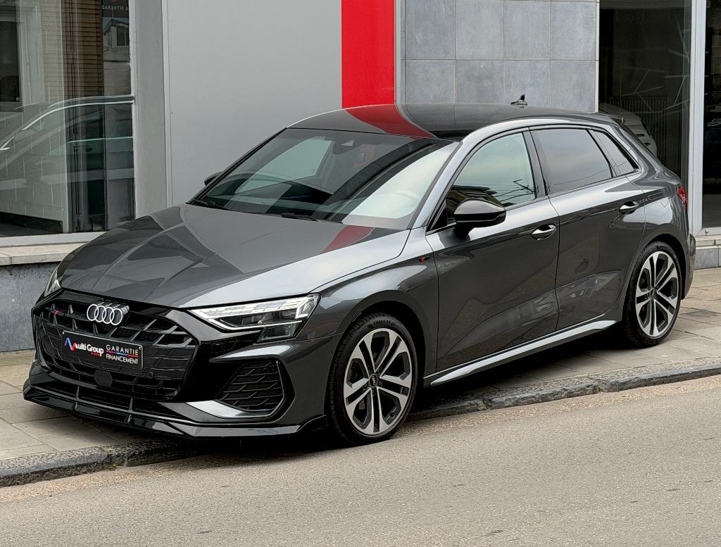 Audi A3 Sportback 1.5TFSI *S-Line*GARANTIE 2ans/*2025*en TVA, Autos, Cuir, Argent ou Gris, Achat, Entreprise