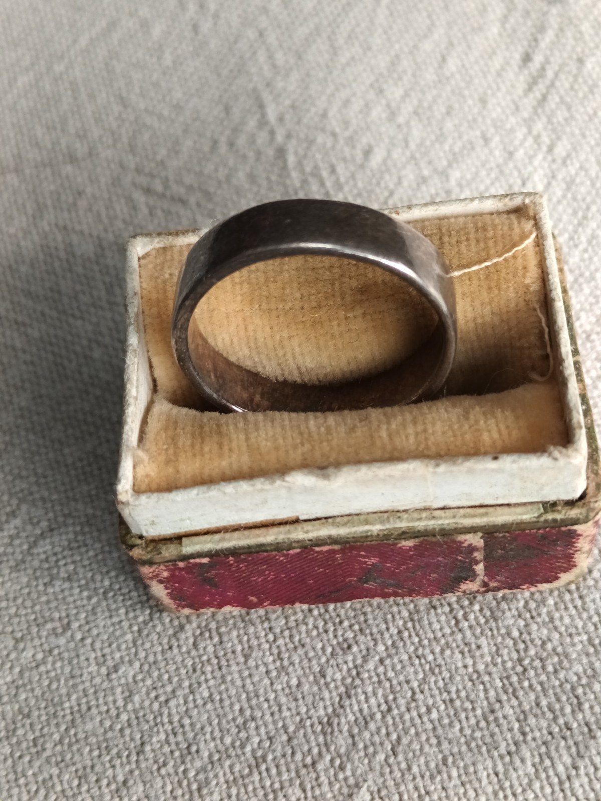 zilvere ring, Handtassen en Accessoires, Ringen, Ophalen, Zilver