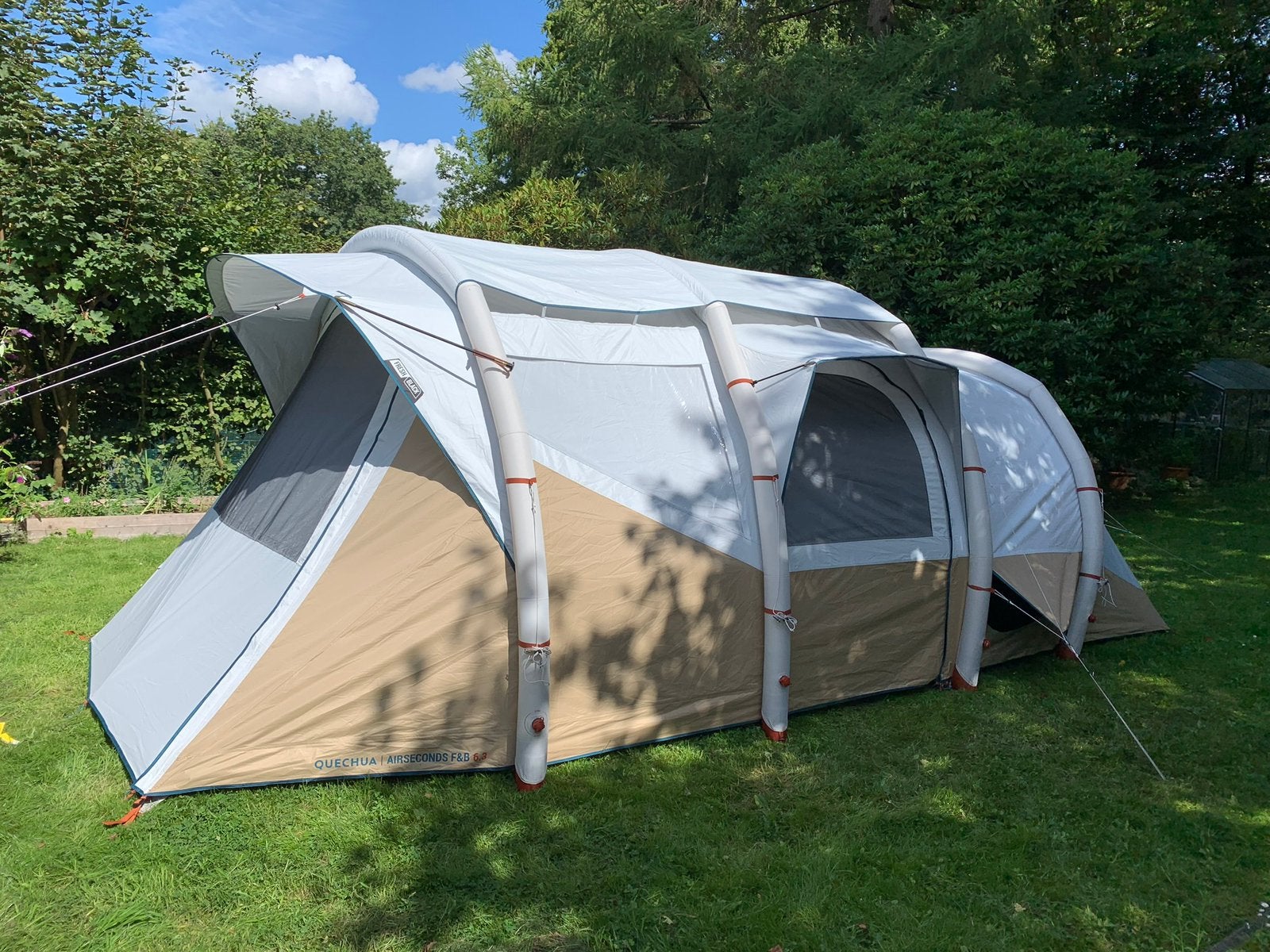 Quechua Fresh&Black tent voor 6 personen met 3 slaapkamers, Ophalen, Gebruikt, Tot en met 6