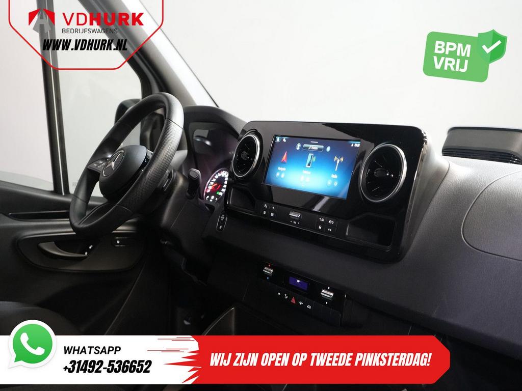 Mercedes-Benz Sprinter 317 CDI Aut. L2H2 BPM VRIJ! 3.5t Trek, Auto's, Automaat, Wit, Mercedes-Benz, Bedrijf