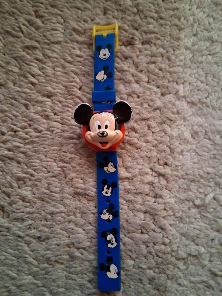 Horloge Mickey Mouse, Handtassen en Accessoires, Ophalen of Verzenden