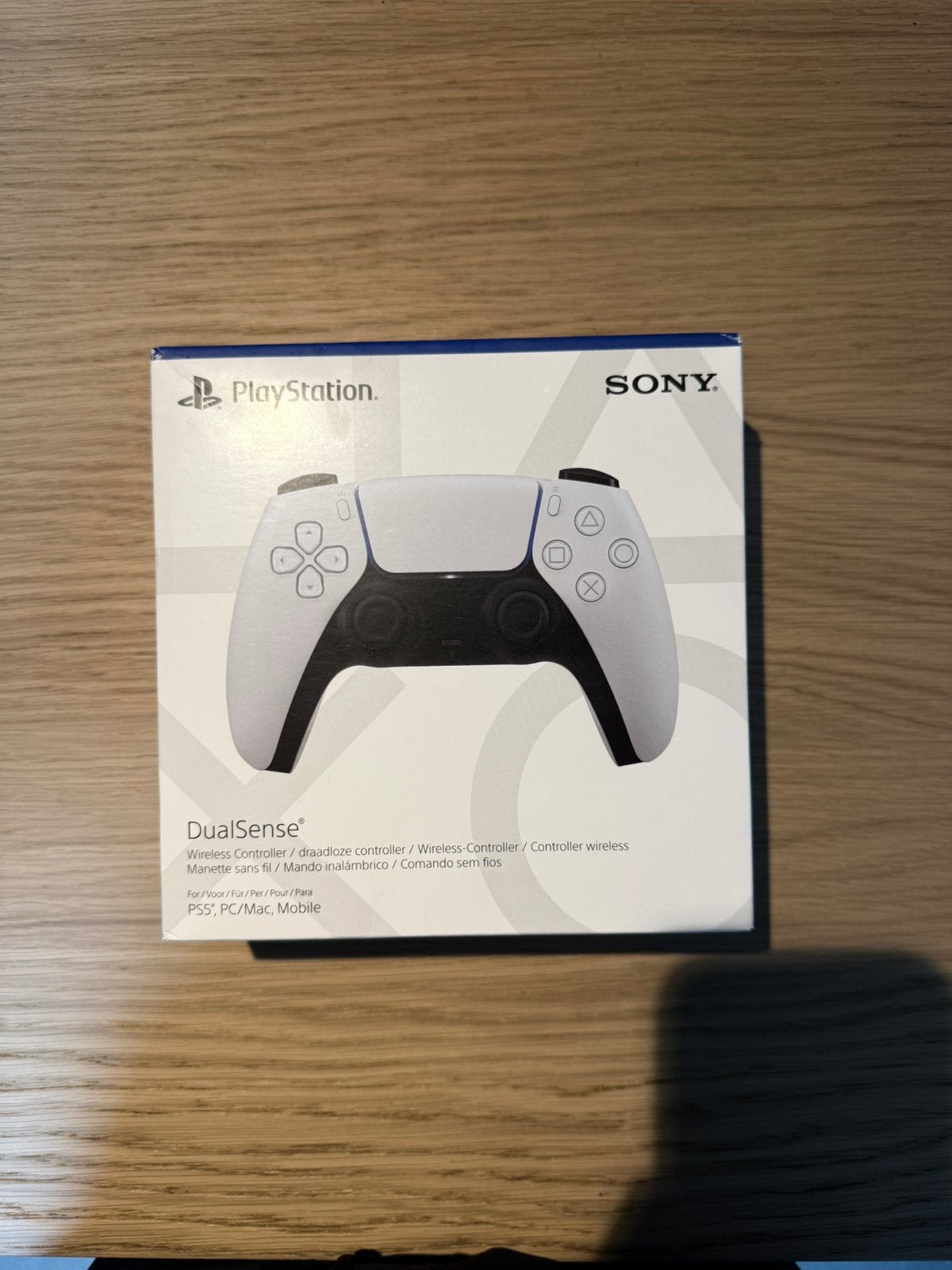 Nieuwe witte PS5-controller -nooit gebruikt -2 jaar garantie, PlayStation 4, Nieuw, Ophalen of Verzenden, Controller