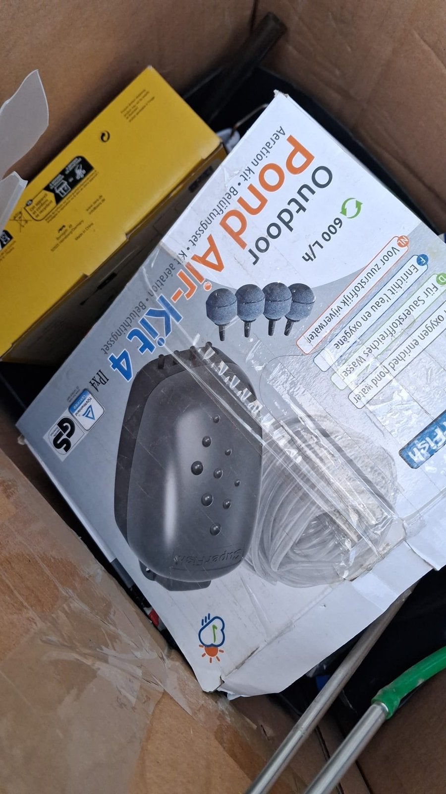 Mooie beluchtingset voor aqarium, Tuin en Terras, Ophalen, Zo goed als nieuw