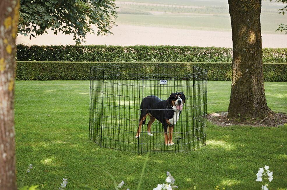 verplaatsbare heel stevige ren, Ophalen, Hondenkennel, 110 cm of meer, 100 cm of meer
