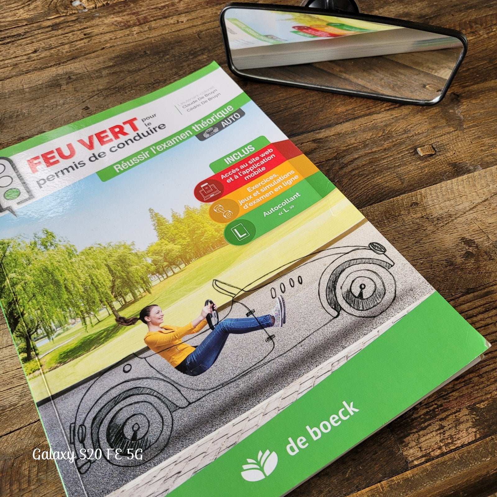 Pack Feu Vert Édition 2021 + Rétroviseur d'apprentissage + D, Livres, Enlèvement ou Envoi, Comme neuf, Claude De Bruyn