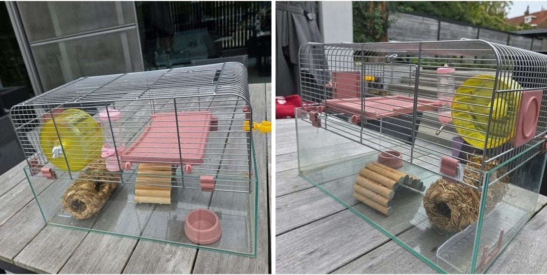 hamsterkooi, Ophalen