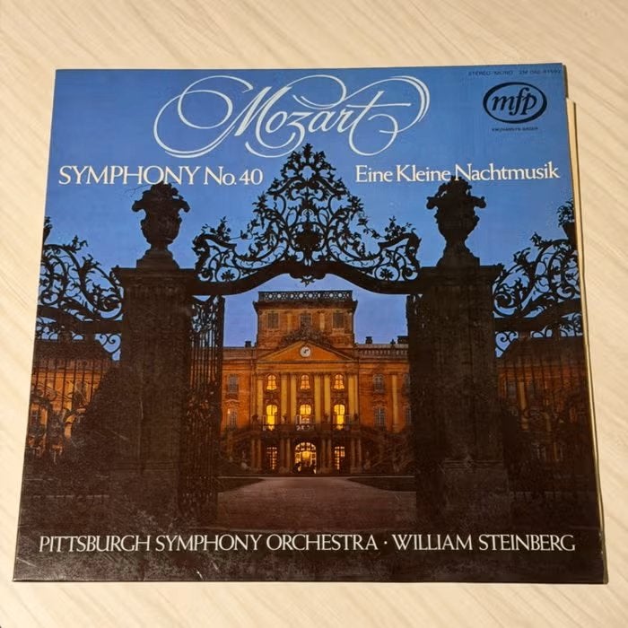 Mozart - Symfonie nr. 40 / Eine kleine Nachtmusik LP, Cd's en Dvd's, LP, Gebruikt, Symfonie, Mozart