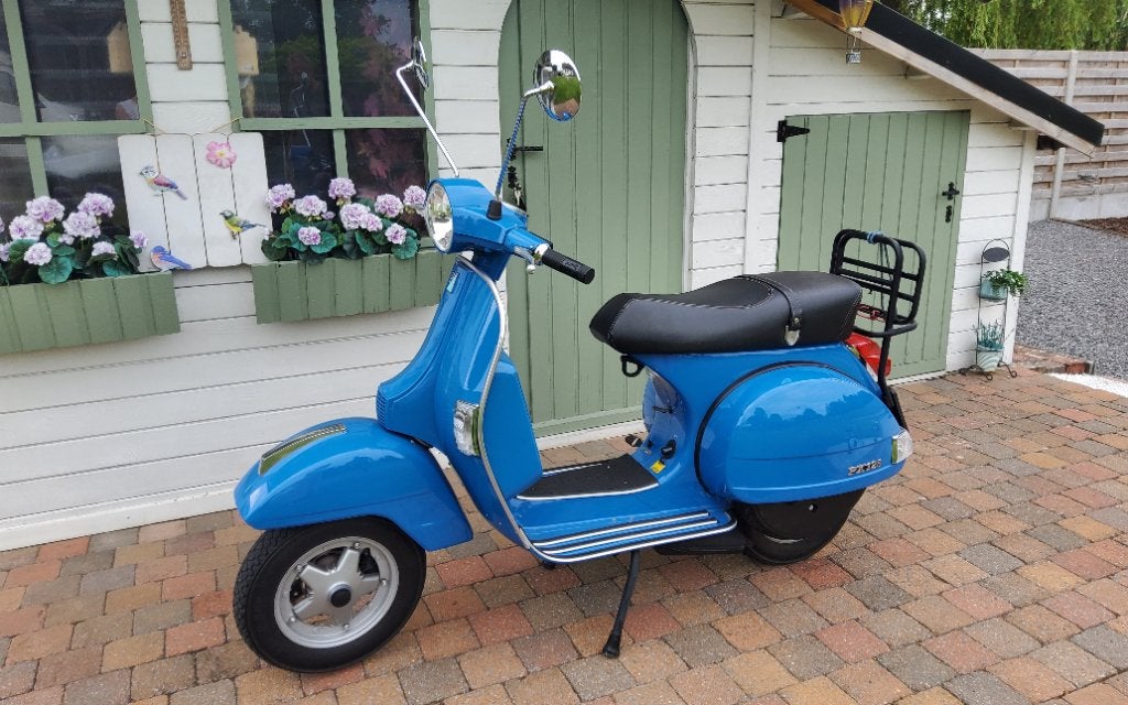 Vespa PX 125 2012 kleur AZZUR, Ophalen, Tweetakt