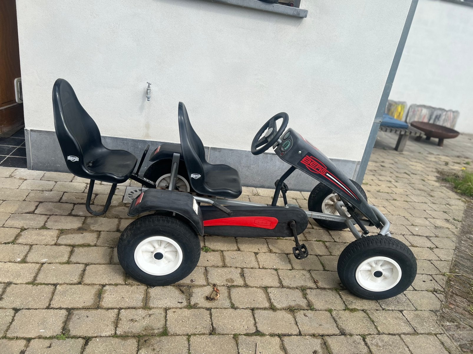 Go cart BERG duozit, Kinderen en Baby's, Ophalen, Zo goed als nieuw, Berg, Duozit