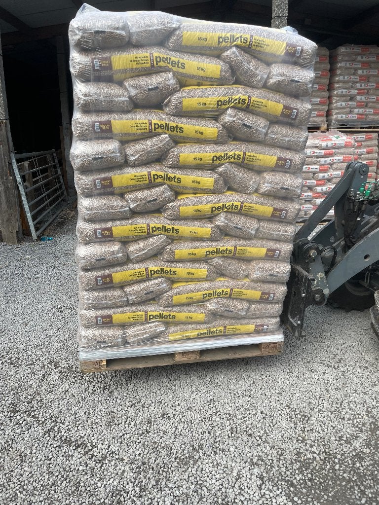 Houtpellets budget 425 de pallet, Tuin en Terras, Ophalen