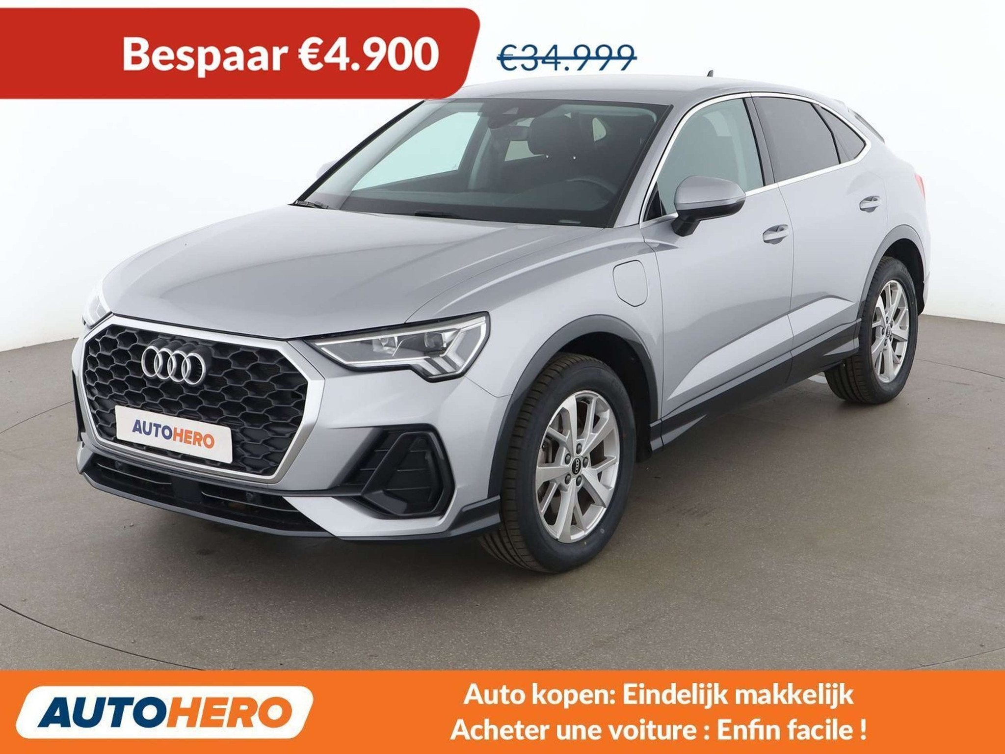 Audi Q3 45 TFSIe (année de construction 2021, automatique), 1395 cm³, Argent ou Gris, Achat, Euro 6