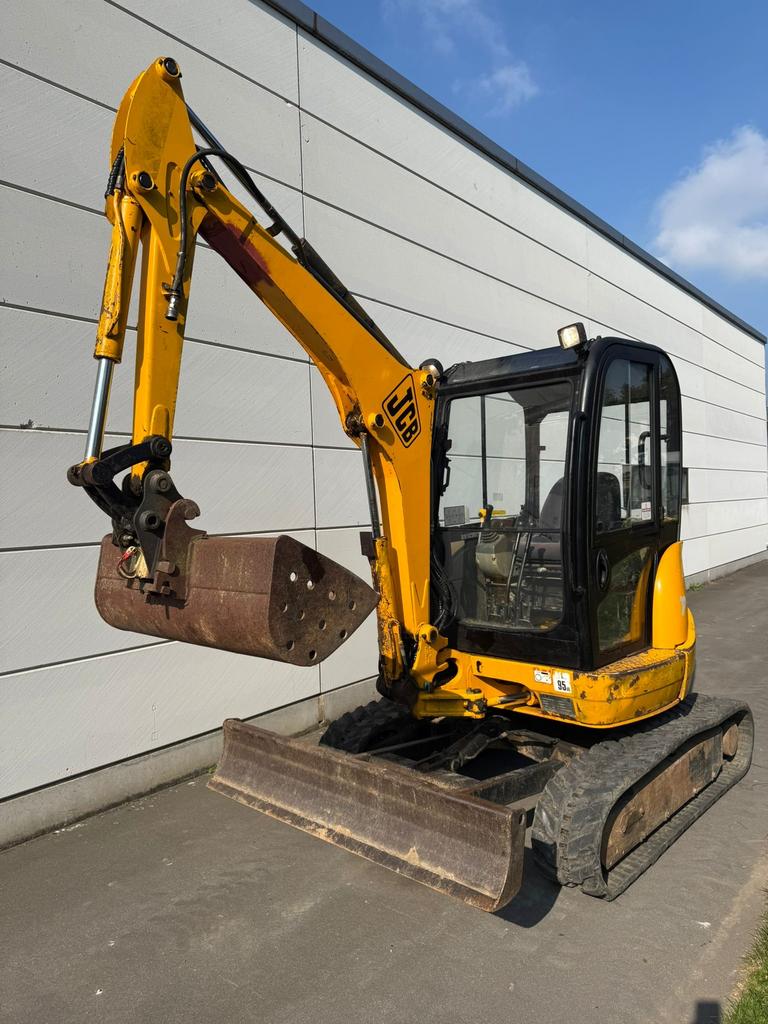 3,5 ton Jcb minigraver in prima staat, mooi op de rupsen, Zakelijke goederen, Ophalen