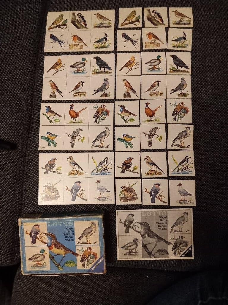 Lotto met vogels, Hobby & Loisirs créatifs, 1 ou 2 joueurs, Enlèvement, Utilisé, Ravensburger