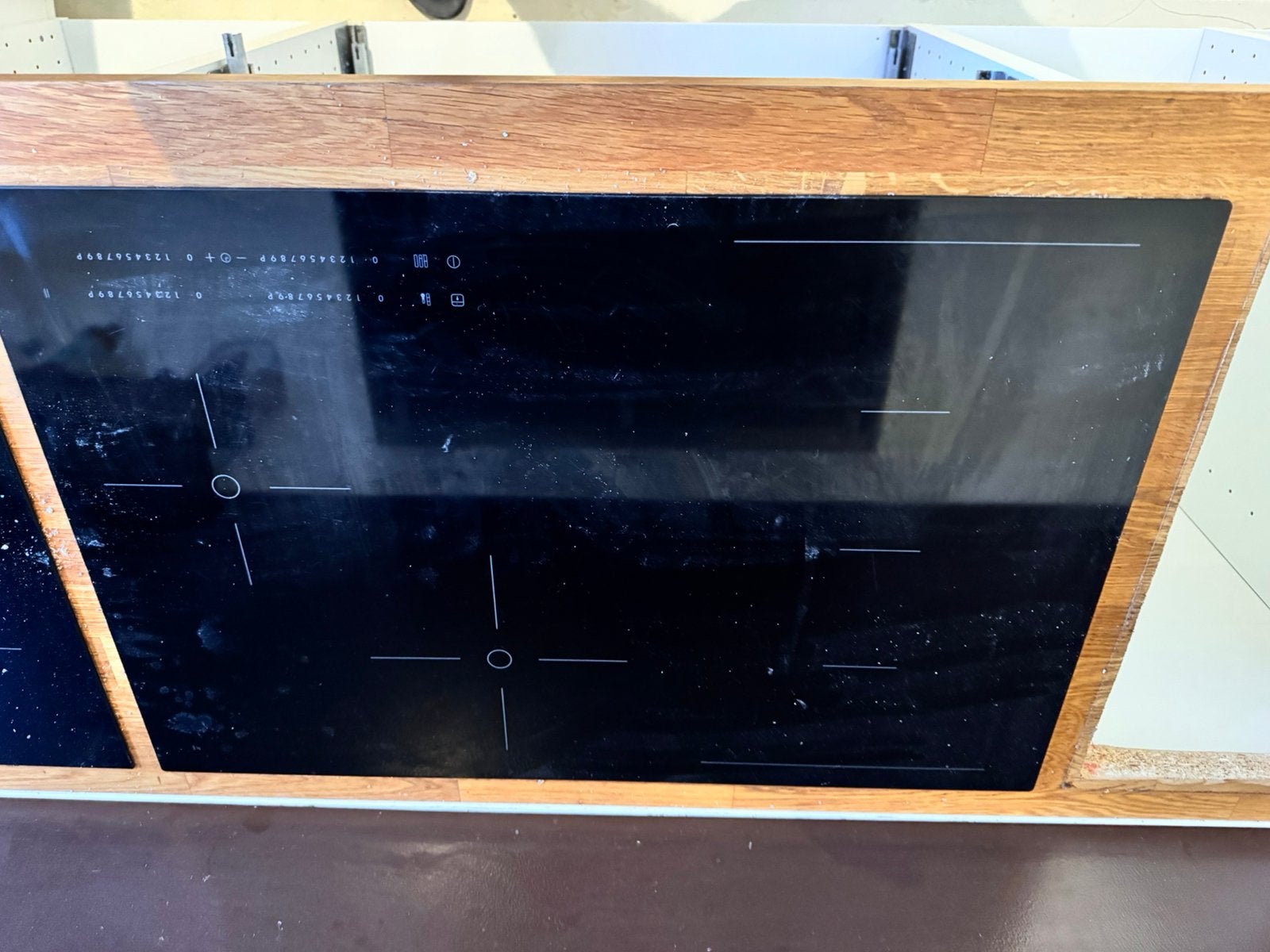 Luxe IKEA HÖGKLASSIG Inductiekookplaat (78 cm), Huis en Inrichting, Ophalen, Gebruikt