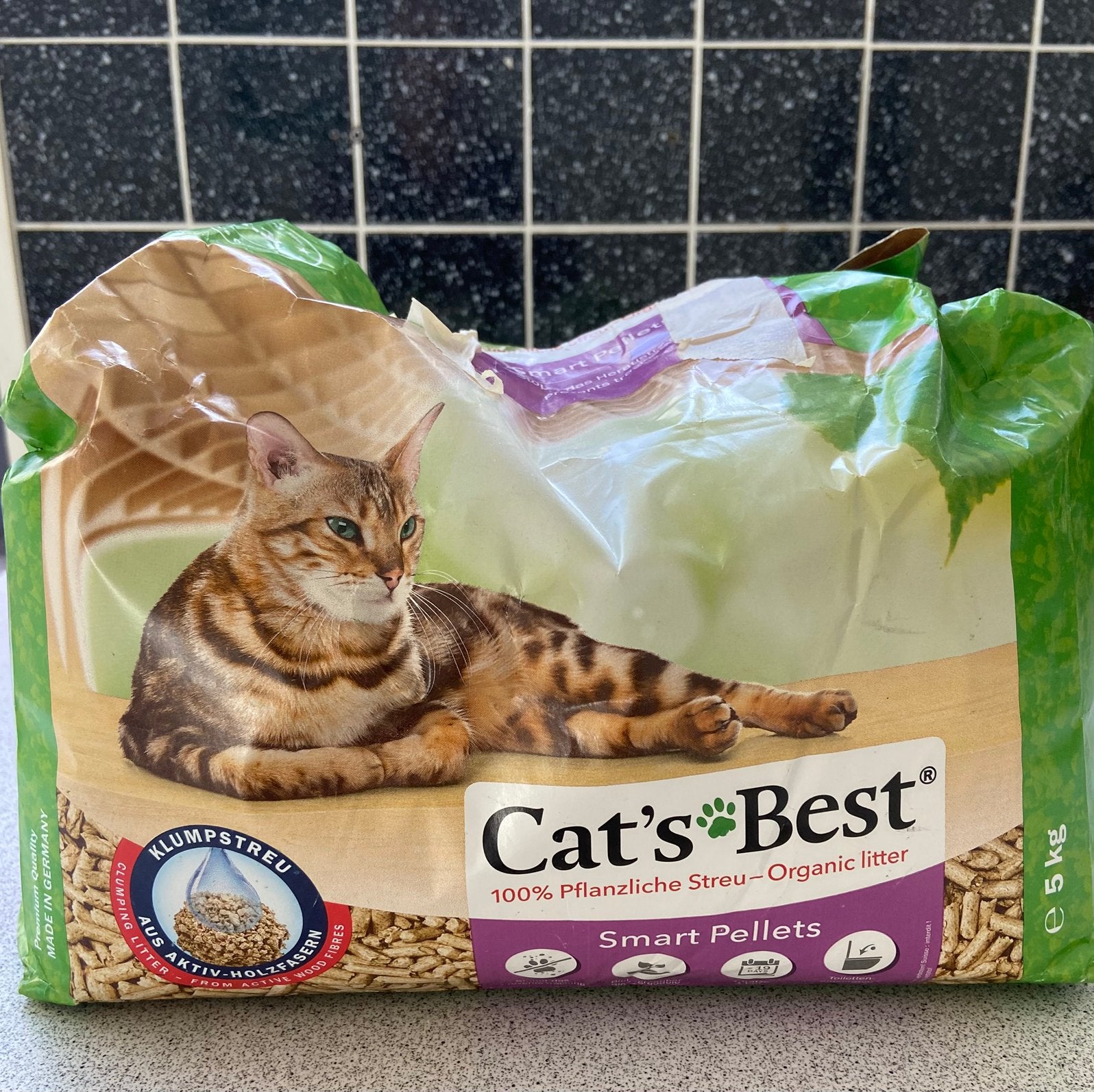 Kattenzand, Dieren en Toebehoren, Ophalen of Verzenden, Zo goed als nieuw
