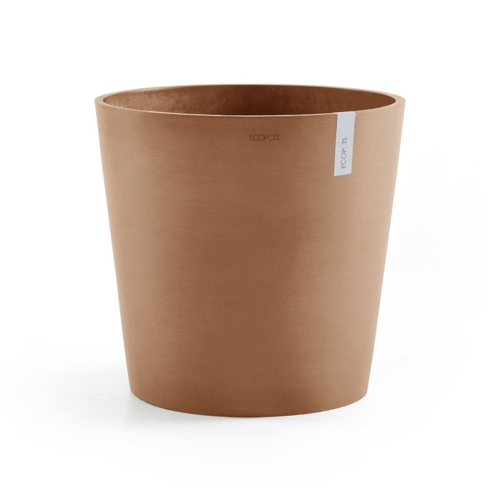 Ecopots bloempot Amsterdam 60, Ophalen, Kunststof, 40 cm of meer, Rond
