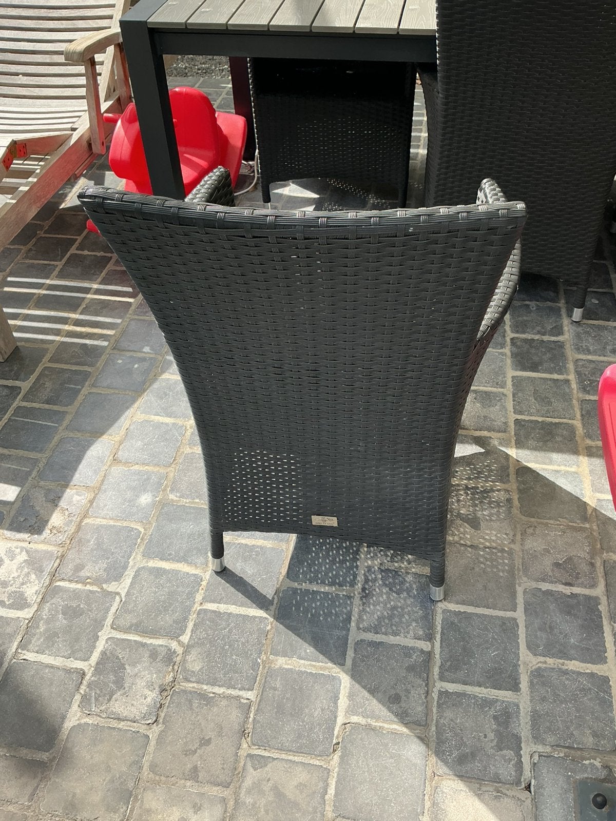 8 magnifiques chaises de jardin, Jardin & Terrasse, Enlèvement, Comme neuf