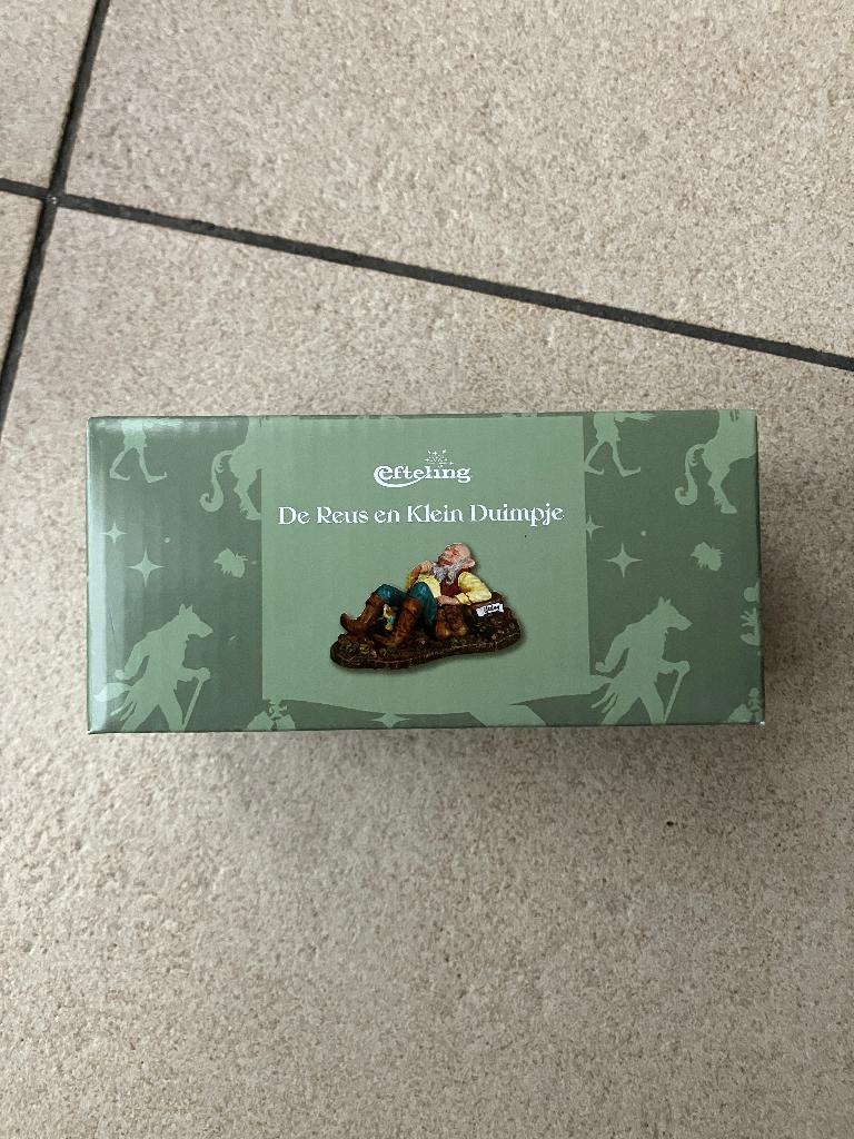 Efteling beeld - De reus en klein duimpje ( nieuw ), Verzamelen, Efteling, Ophalen of Verzenden, Nieuw, Beeldje of Poppetje