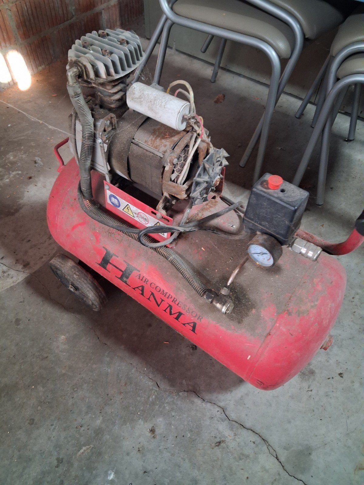 50l compressor, Doe-het-zelf en Bouw, Ophalen