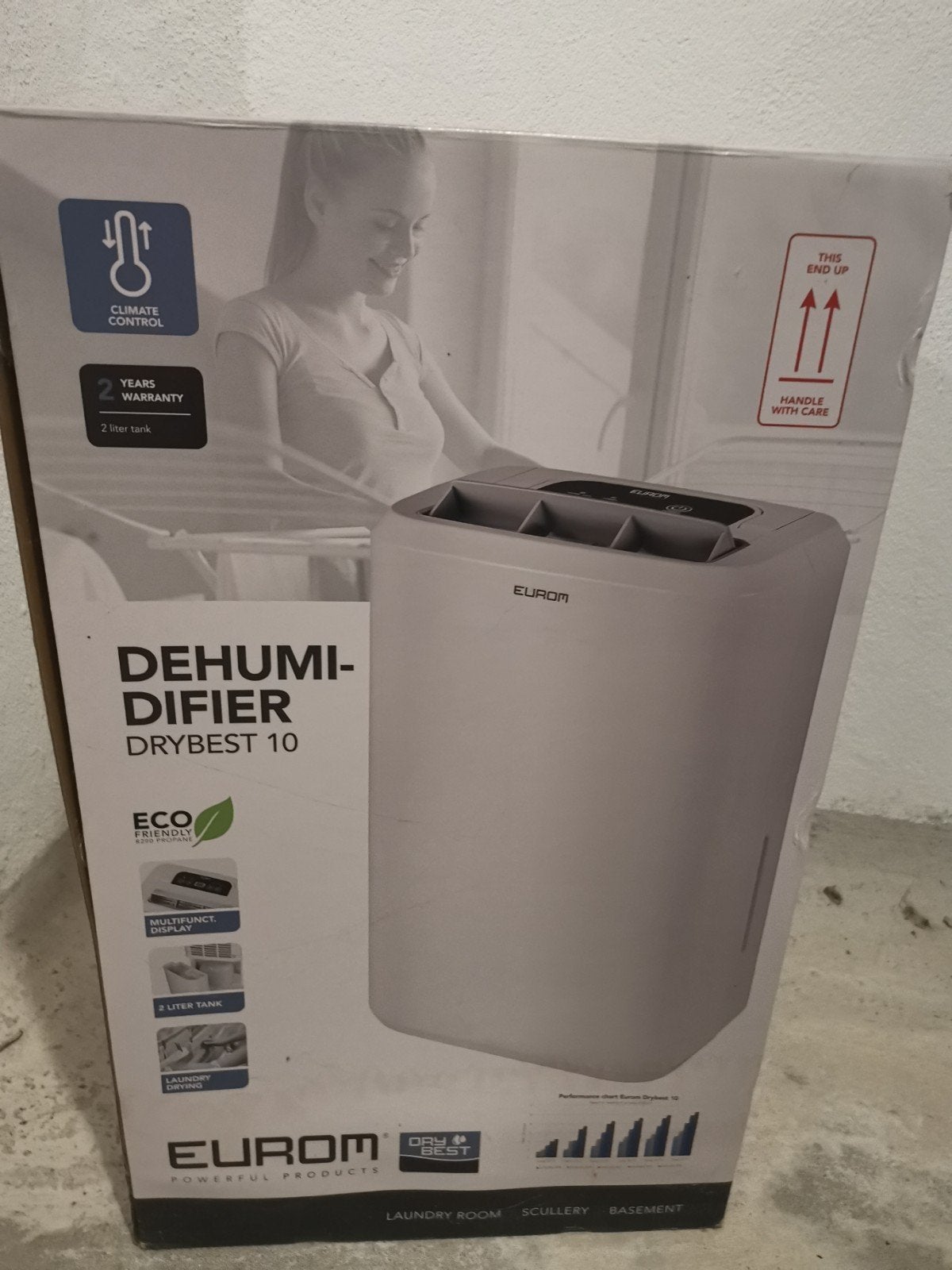 Eurom DryBest 10 [Déshumidificateur/déshumidificateur], Electroménager, Enlèvement