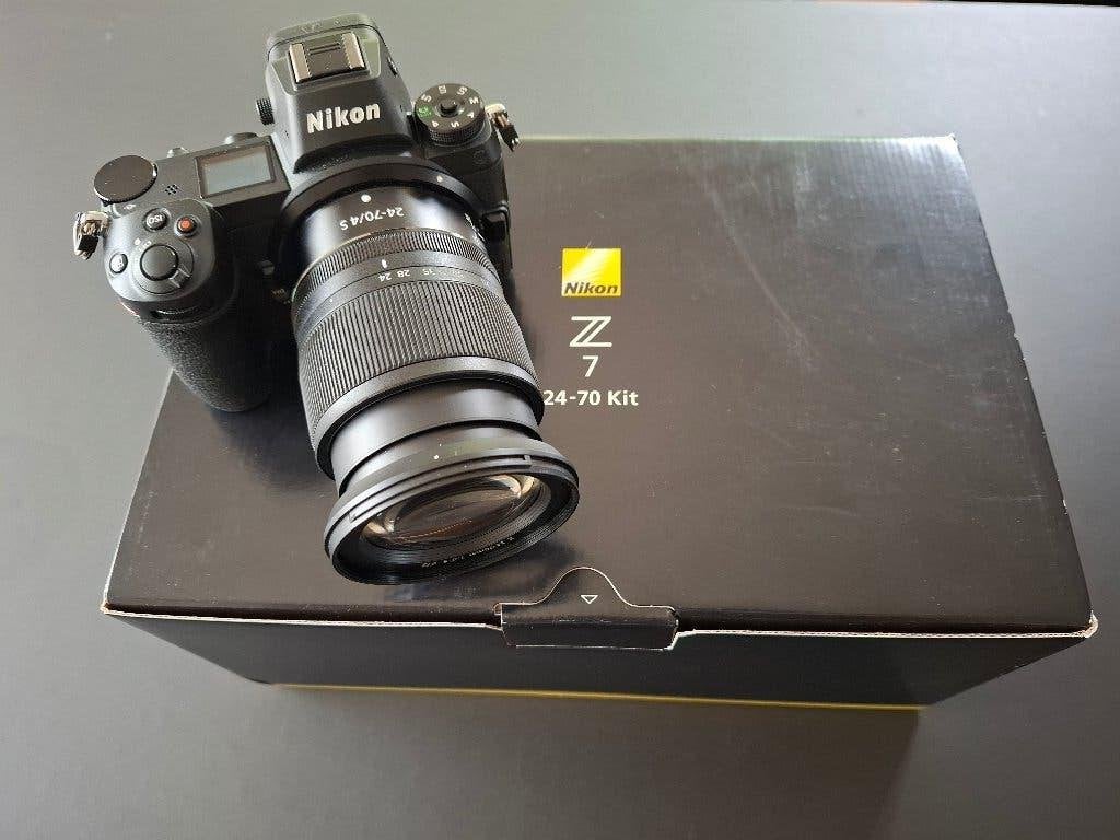 NIKON Z7 24 - 70 kit - Ongebruikt toptoestel + toebehoren, Audio, Tv en Foto, Fotocamera's Digitaal, Bluetooth, Overige typen