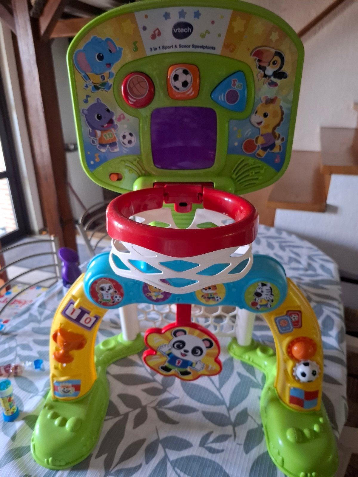 Vtech goal en basketring, Kinderen en Baby's, Speelgoed | Vtech, Ophalen, Zo goed als nieuw