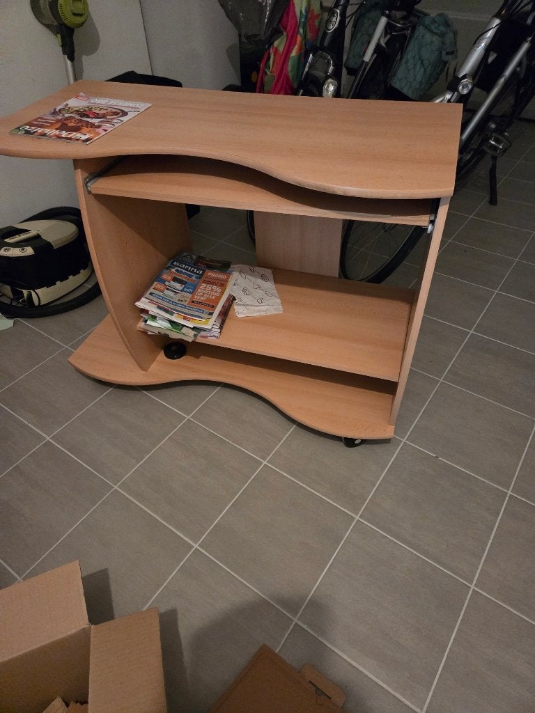 bijzettafeltje, Ophalen, Zo goed als nieuw, 75 cm of meer, 60 cm of meer