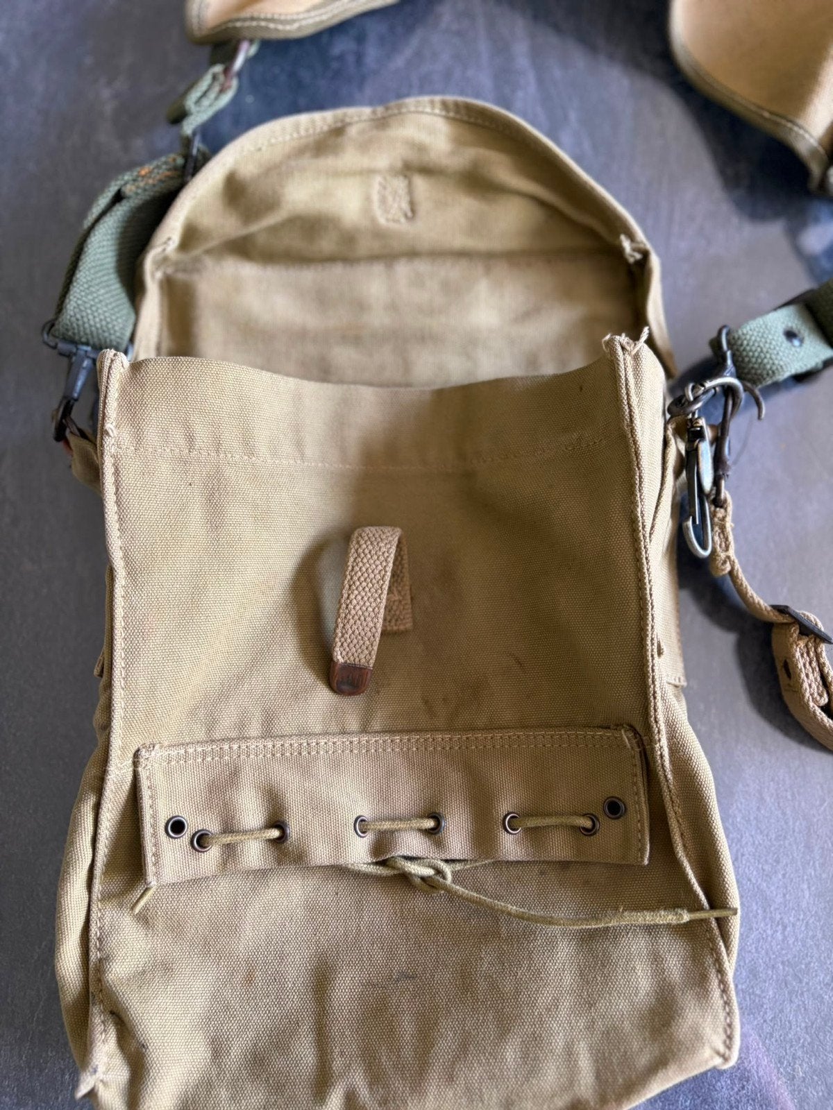originele medic webbing us ww2, Verzamelen, Ophalen of Verzenden