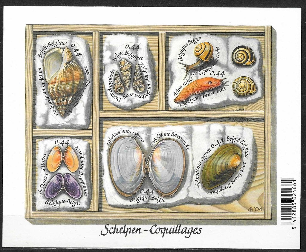 Coques naturelles OPC BL122 de Belgique **, Enlèvement ou Envoi, Non oblitéré, Neuf