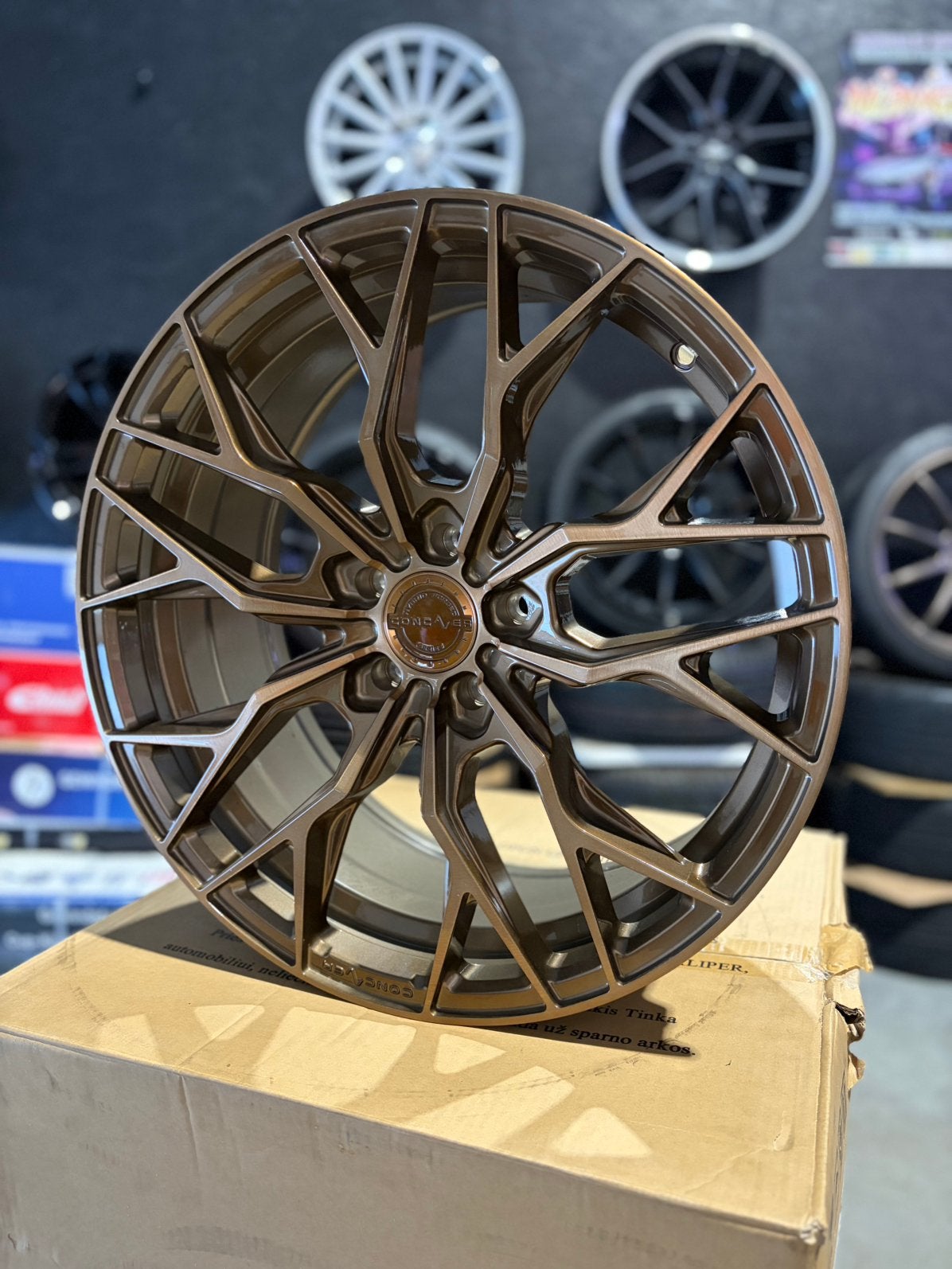 19” Concaver cvr1 brushed bronze, Enlèvement