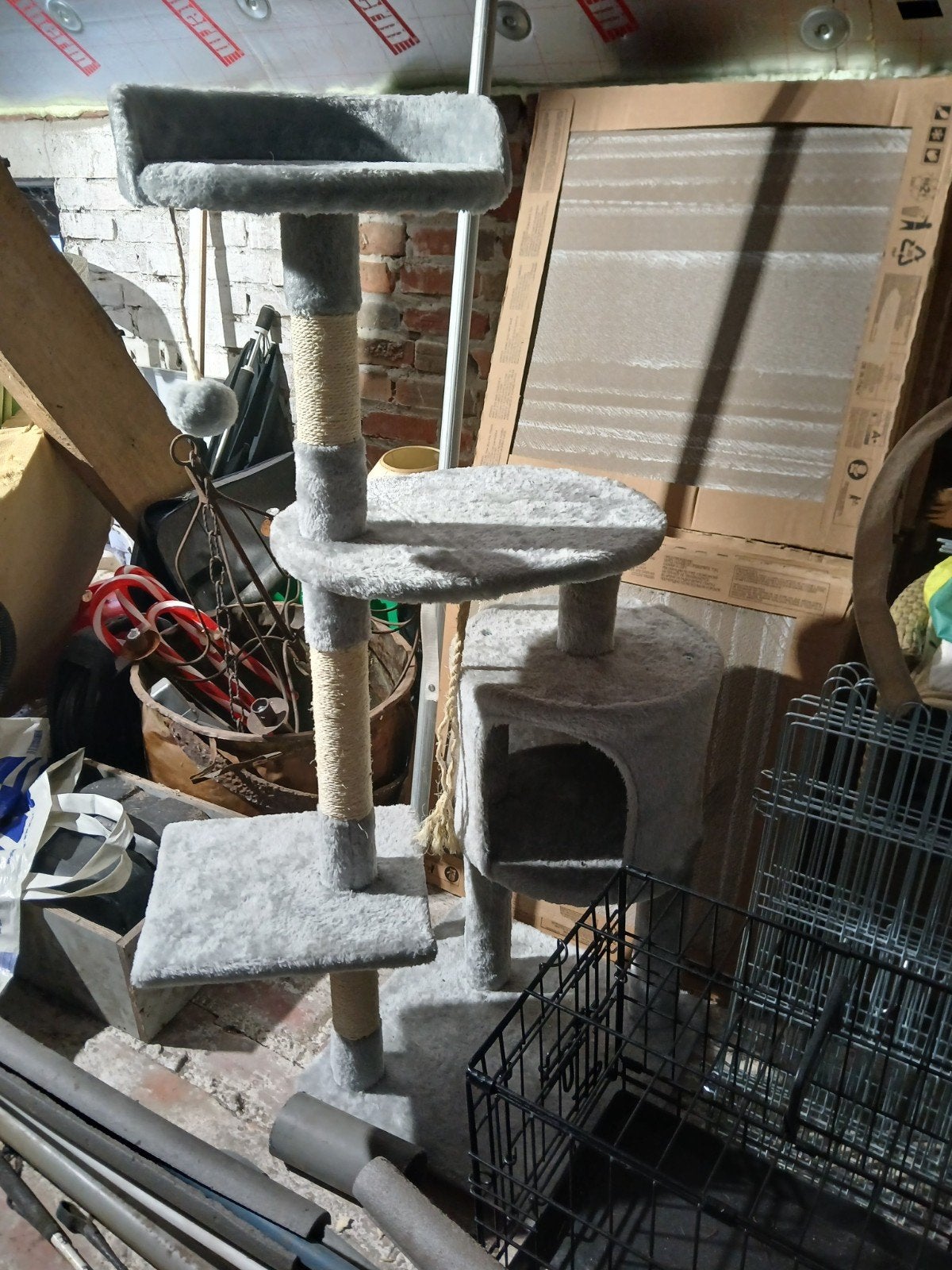 Nieuwe krabpaal voor katten 115 cm hoog, Dieren en Toebehoren, Ophalen, Nieuw, Krabpaal