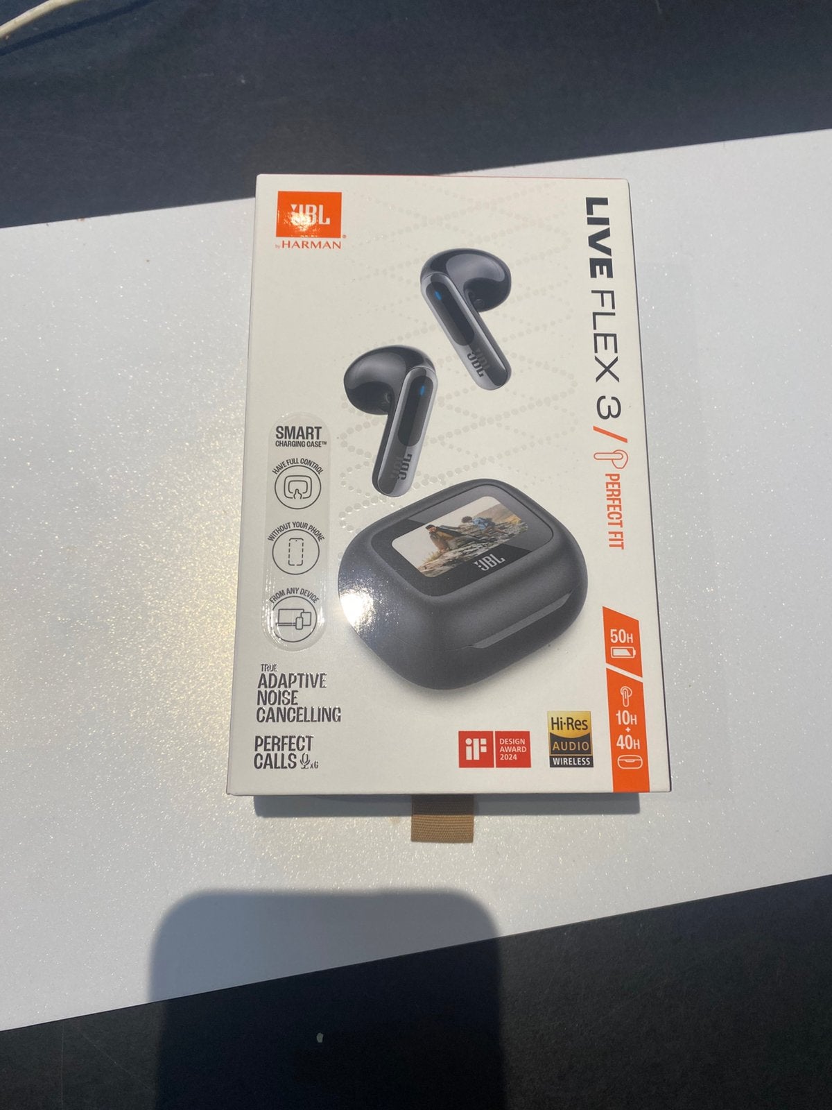 Jbl live flex 3, Ophalen, Nieuw, In oorschelp (earbud), JBL