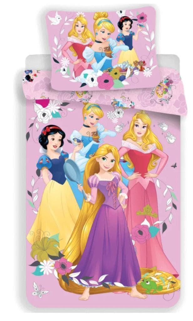 Disney Princess Dekbedovertrek 140 x 200 - Katoen, Meisje, Dekbedovertrek, Nieuw, Ophalen of Verzenden