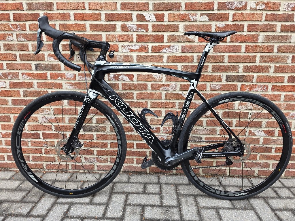 Kuota khydra disc Ultegra DI2 & Merckx Mourinx 69 Disc, Ophalen, Zo goed als nieuw, Carbon