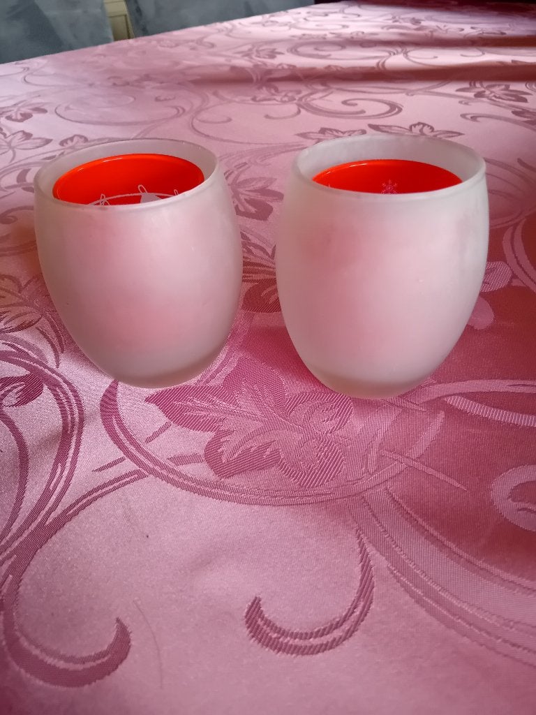 Kaarsenhouders, Ophalen, Gebruikt, Meerkleurig, Glas