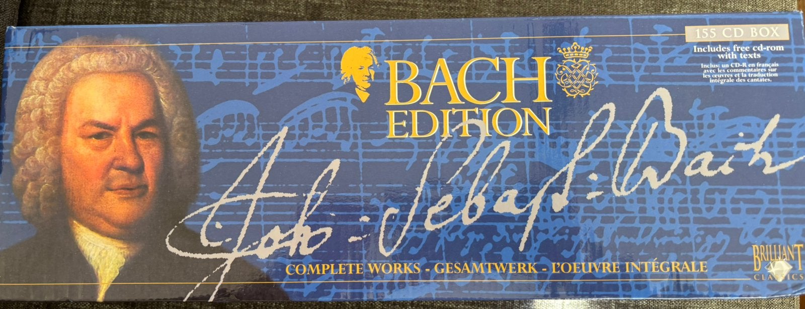 Bach, de complete 155 CD's, Ophalen, Kamermuziek, Boxset, Speciale editie
