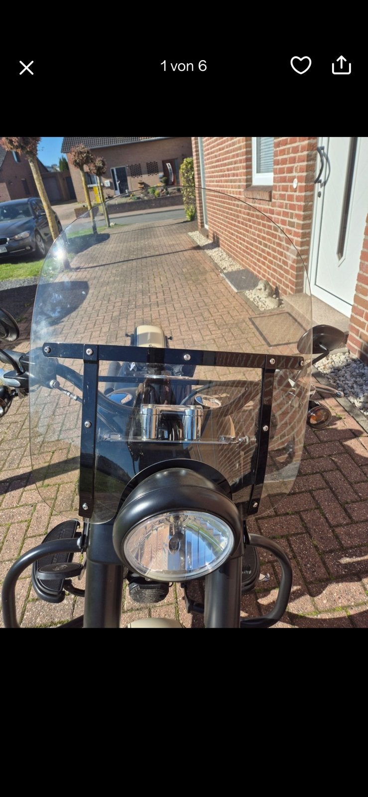 Origineel Harley windscherm Dyna, slim, Motoren, Onderdelen | Harley-Davidson, Ophalen of Verzenden, Gebruikt
