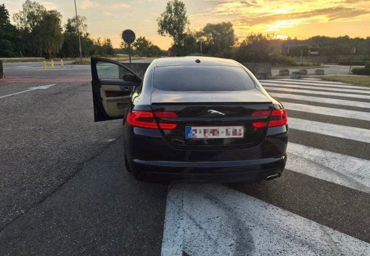 Jaguar Xf 2.2, Auto's, Jaguar, Automaat, Beige, Zwart, Diesel