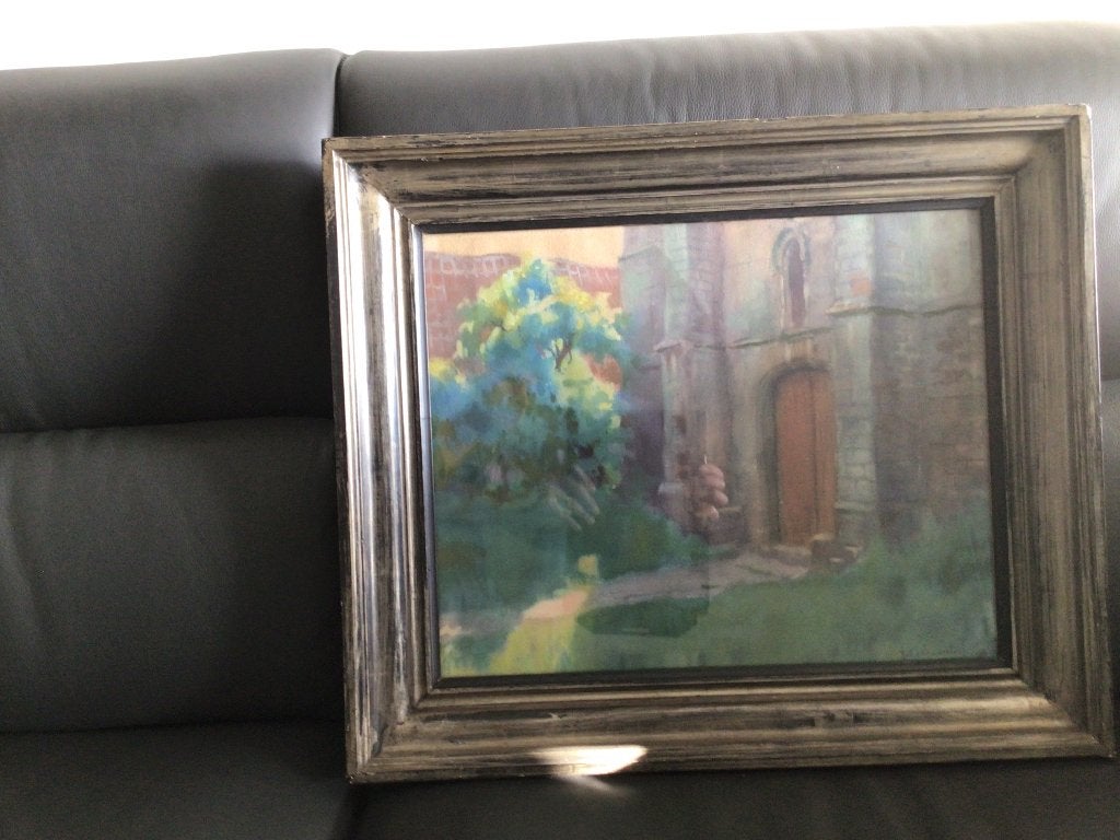 Schilderijen en etsen, Antiek en Kunst, Ophalen, Vintage, Ingelijst, Portret of Personen