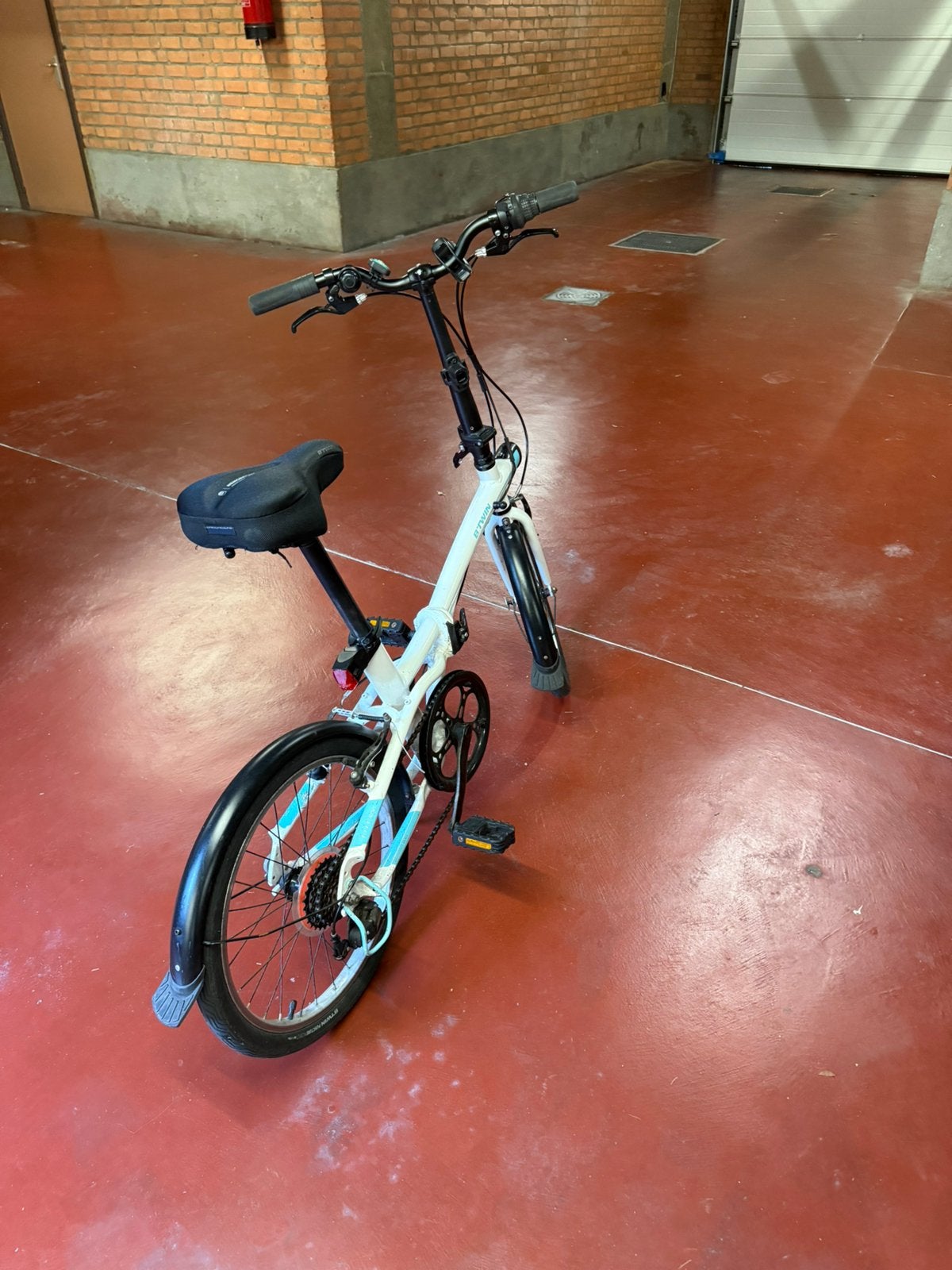 Plooifiets, Fietsen en Brommers, Ophalen, Gebruikt, Totaal opvouwbaar, Versnellingen